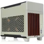 Case mini THERMALTAKE TR100 WS verde matcha, design compatto, supporto per mini-ITX/microATX