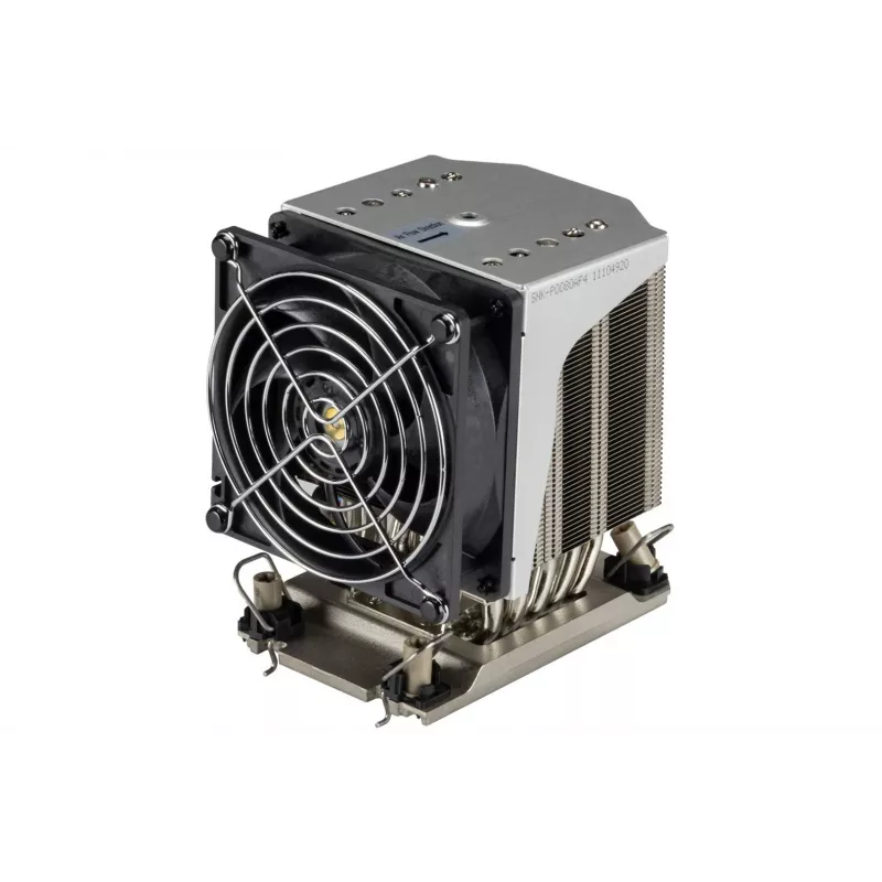 Supermicro SNK-P0080AP4 sistema di raffreddamento per computer dissipatore ad aria per processore 9,2 cm nero, acciaio inox