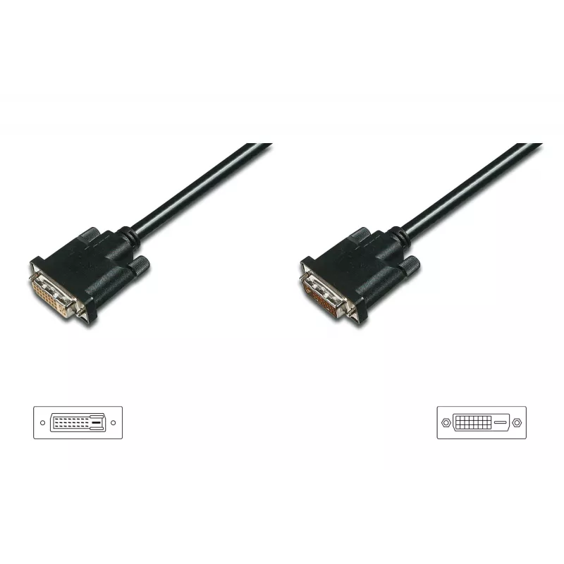 DIGITUS ASSMANN - Cavo di prolunga DVI - Dual Link - DVI-D (F)