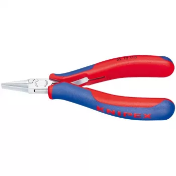 Pinza a becco KNIPEX per elettronica 115 mm pinza di precisione per lavori di montaggio fini, ad es. in elettronica e meccanica di precisione – per afferrare, tenere e piegare – dentatura a cassetto