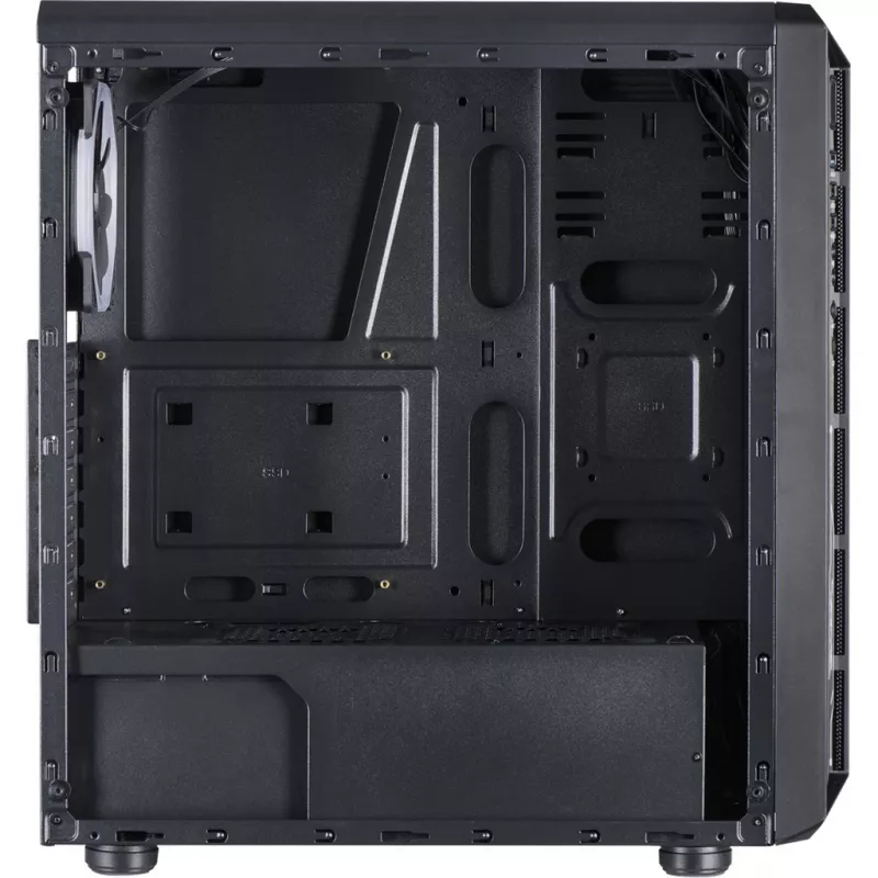 C-3 Saphir, case tower nero, vetro temperato