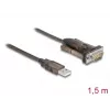 Adattatore USB 2.0 Type-A a seriale RS-232 D-Sub 9 poli connettore maschio DeLOCK 62646