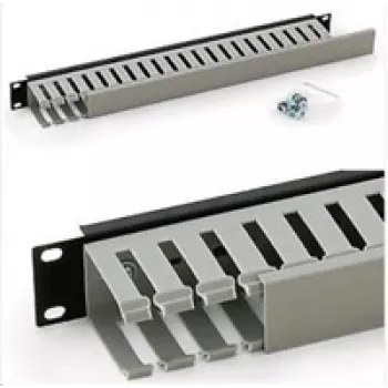 Pannello 19 pollici 1U Triton RAB-VP-X02-A1 con passacavi singolo