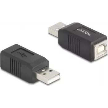 Adattatore per cavo DeLOCK 67202 USB Type-A USB Type-B nero