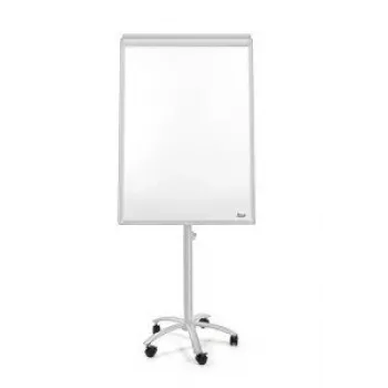 Cavalletto per conferenze, magnetico, mobile, con ruote 100x70 cm Forpus