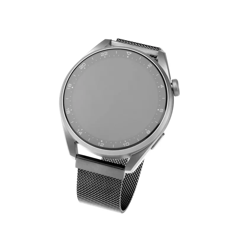 Cinturino in mesh per smartwatch FIXED FIXMEST-22MM-BK Quick Release 22 mm nero