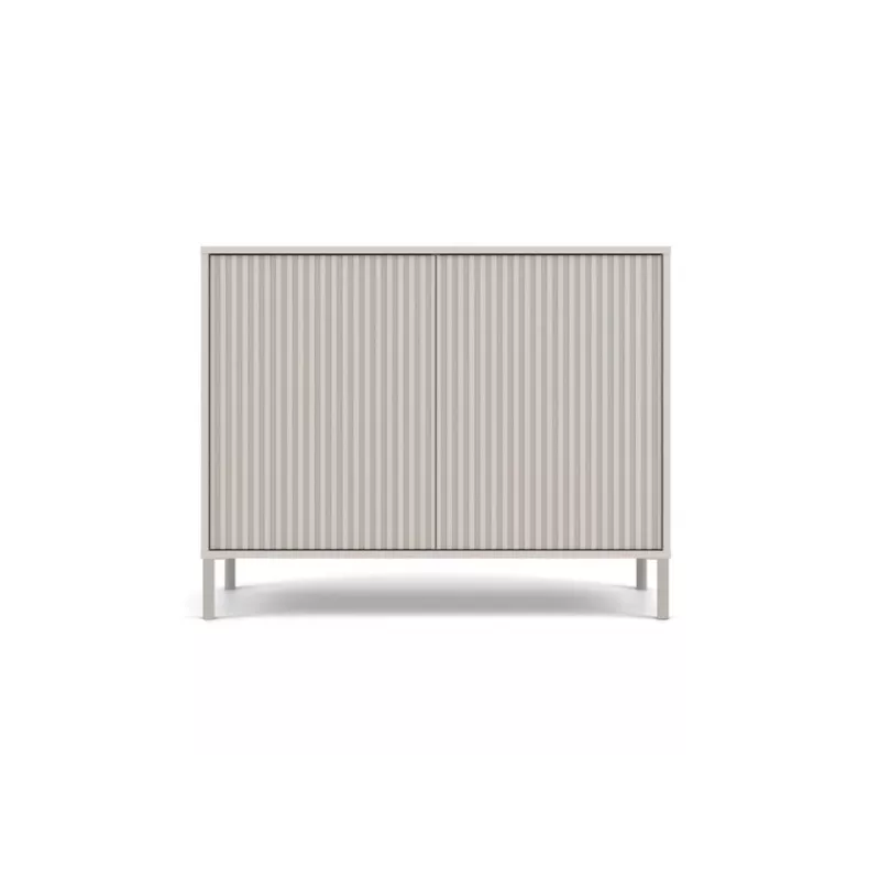 KAMARO 2D comodino stretto, colore cashmere