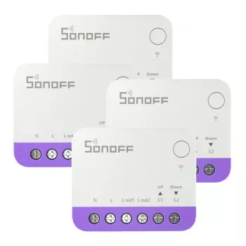 Sonoff MINI-RBS WiFi Smart Mini Interruttore per tapparelle (4 pezzi)