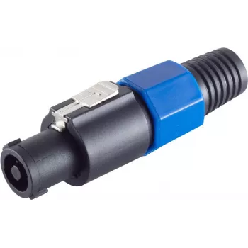 Connettore maschio PA ShiverPeaks 55201 a 4 poli avvitabile con scarico di trazione