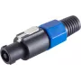 Connettore maschio PA ShiverPeaks 55201 a 4 poli avvitabile con scarico di trazione
