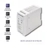 Alimentatore per guida DIN Qoltec | 40W | 24V | 1.67A | bianco | sottile