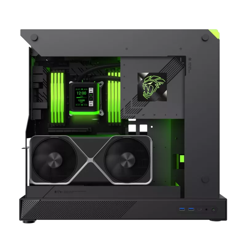 Case Gamemax | BLADE CONCEPT | nero | ATX | alimentatore non incluso