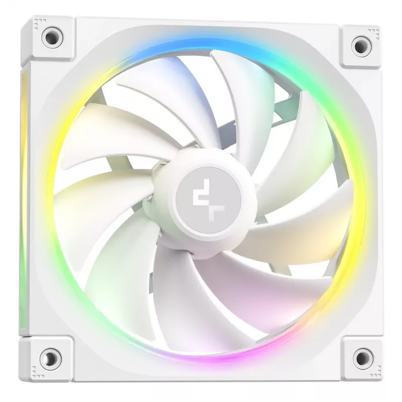 Dissipatore a liquido DeepCool LQ360 White, radiatore da 360 mm, ventole RGB