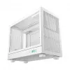 Case per computer DeepCool CH160 PLUS WH Small Form Factor bianco, microATX, vetro temperato, USB-C