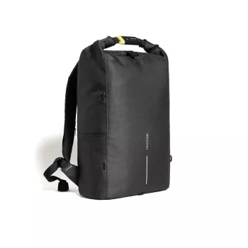 Zaino XDDESIGN Urban Lite nero — 21 L (espandibile a 27 L), scomparto laptop 15,6 pollici, idrorepellente, cintura per trolley
