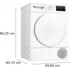 Bosch WTH83277PL asciugatrice a libera installazione 8 kg