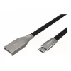 Cavo NATEC USB-C/A 2.0 1 m dritto 1 m nero metallo