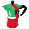 Caffettiera Bialetti Moka Express Italia 6TZ (300 ml) rosso-verde