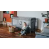 Lionelo Stefi Concrete Multicolor - lettino da viaggio 2 in 1