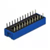 Interruttore DIP per circuiti stampati DELOCK 66388, plastica blu, 10 pz., 31,9×9,9×5,5 mm