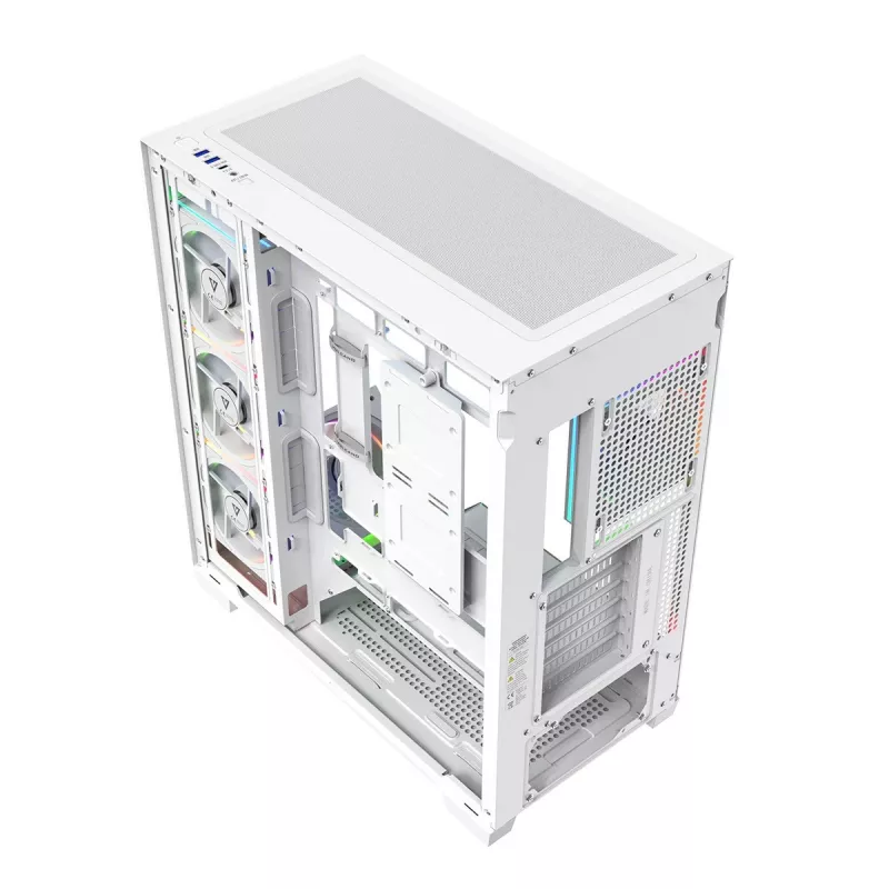 Modecom Volcano Stellar Plus ARGB Midi 5F bianco
