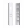 Mobile contenitore da bagno top e shop NEL II BIEL POŁ — a sé stante, 5 ripiani, 310×300×1740 mm, bianco