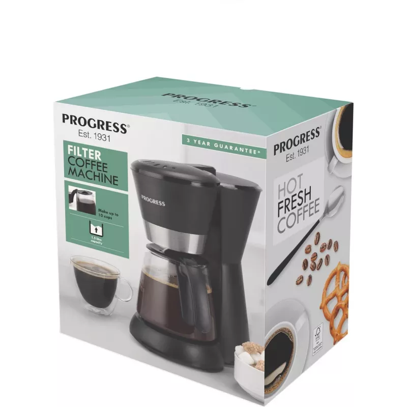 Macchina per caffè Progress 1,25 L EK6160PVDE