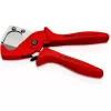 Knipex 90 25 185 - taggitubo - acciaio inox - plastica - rosso - 1,2 cm - 18,5 cm (90 25 185)