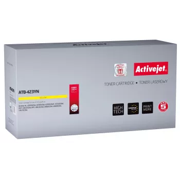 Activejet ATB-423YN Toner (sostitutivo per Brother TN-423Y; Supreme; 4000 pagine; giallo)