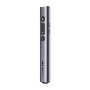 Puntatore laser wireless Vention KQIH0 – laser rosso, portata massima 50 m, interfaccia USB, leggero case in PVC