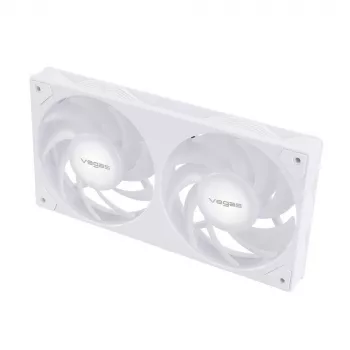 Ventola Akasa VEGAS A24 12 cm bianco cuscinetto a sfere
