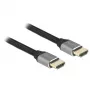 Cavo HDMI DeLOCK Ultra High Speed 48 Gbps 8K 60 Hz grigio 1 m