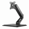 Stand da tavolo completamente orientabile per touchscreen GEMBIRD MS-D1ST-01 per display 17–32 pollici, nero, VESA 75x75–100x100, carico massimo 10 kg