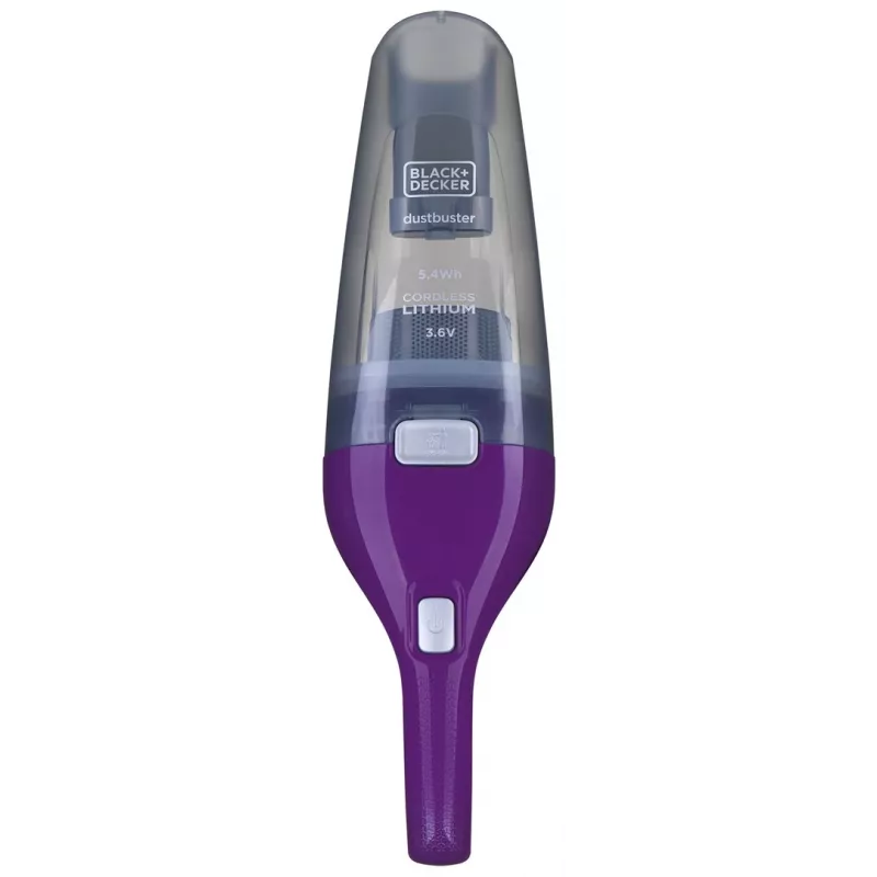 Aspirapolvere a mano Black & Decker NVC115W grigio, viola senza sacchetto