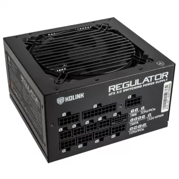 Alimentatore Kolink Regulator 80 PLUS Gold, ATX 3.0, PCIe 5.0, modulare - 1000 Watt