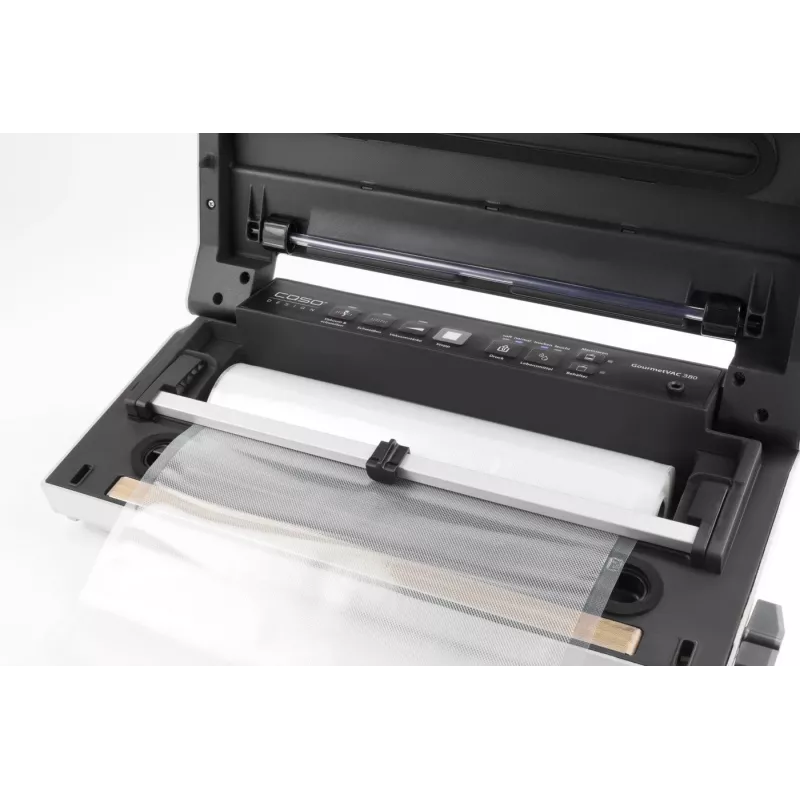 Caso | aspiratore a barra | GourmetVAC 380 | potenza 160 W | controllo della temperatura | argento
