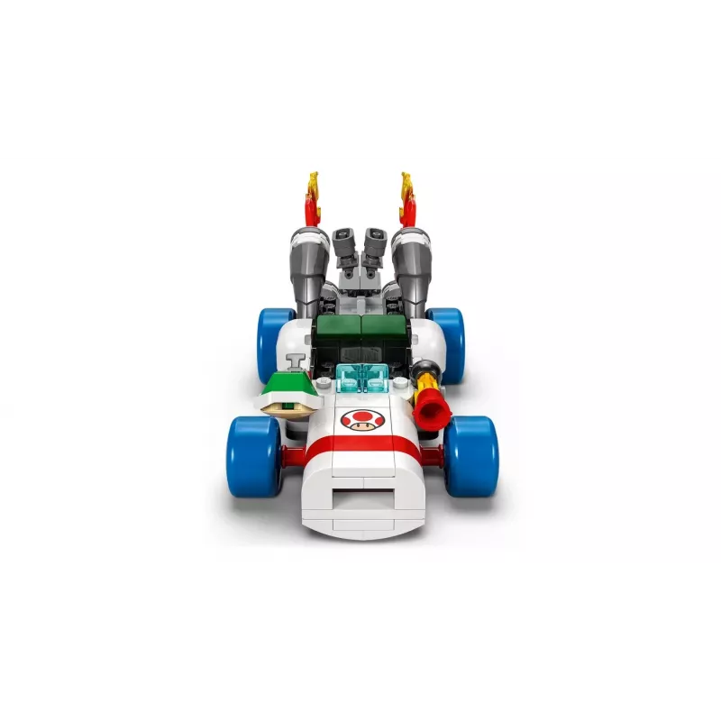 Giocattolo da costruzione set LEGO 72035 Super Mario Mario Kart officina di Toad, livelli interattivi e personaggi