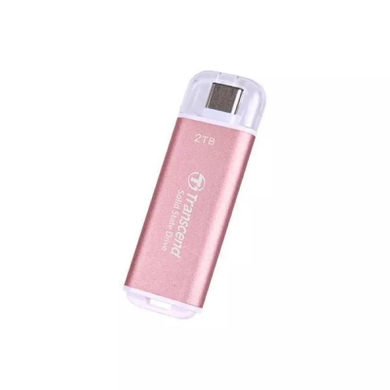 SSD Transcend 512 GB esterno USB Type-C ESD300 rosa
