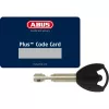 ABUS GRANIT Plus 470 - lucchetto ad archetto - nero - 1,4 cm - chiave - argento - FG - FA - Sold Secure Silver - SBSC - Varefakta (11194)