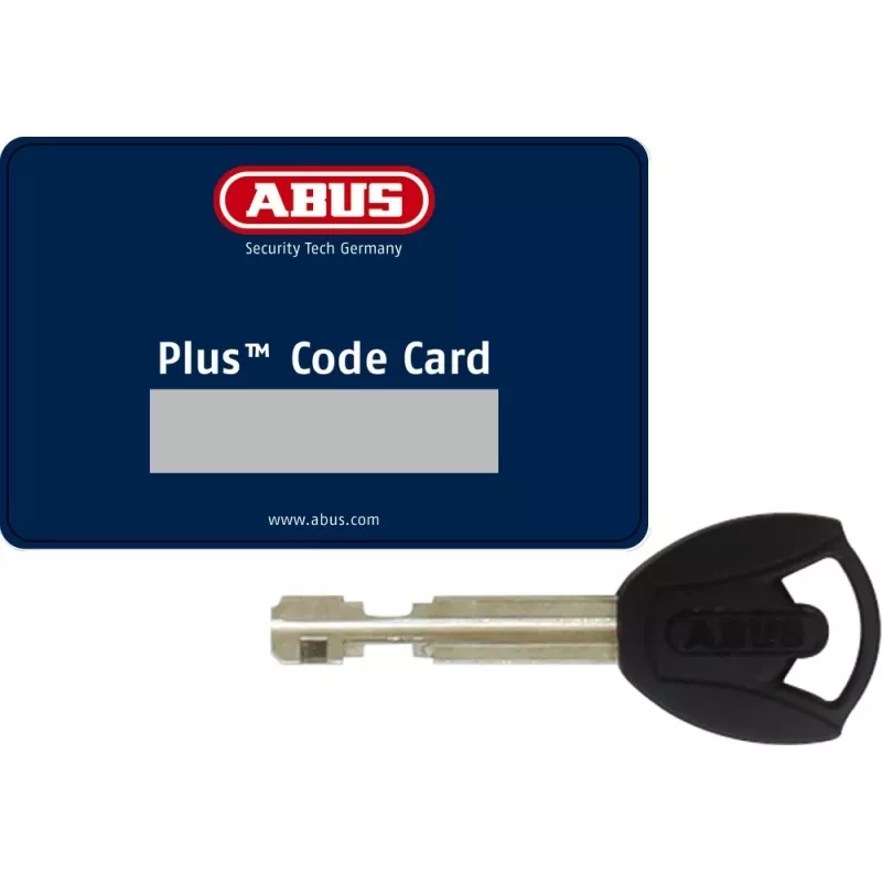 ABUS GRANIT Plus 470 - lucchetto ad archetto - nero - 1,4 cm - chiave - argento - FG - FA - Sold Secure Silver - SBSC - Varefakta (11194)