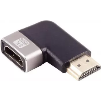Adattatore HDMI ShiverPeaks SP10-01052 nero argento placcato oro