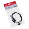 Cavo USB Akasa 0,4 m USB A nero