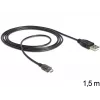 Cavo USB DeLOCK USB 2.0-A - USB micro-B 1,5 m