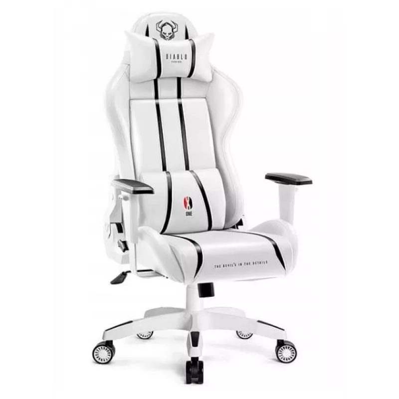 Diablo X-ONE 2.0 sedia da gaming normale bianco e nero