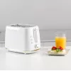 Tostapane Taurus TO800P 2 fette 800 W bianco con comandi a pulsante e manopola