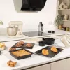 Teglia Salter BW12560EU7 32 cm antiaderente in acciaio al carbonio