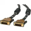 Cavo monitor ROLINE GOLD DVI, ST-ST (24+1) dual link 1,0m (11.04.5511)