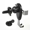 Supporto Maclean per cellulare in auto, universale, per bocchetta di aerazione, Gravity, distanza centrale max 90 mm, MC-324
