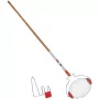 WOLF-Garten FC-M / ZM 140 Raccogli frutta a rullo con manico, rosso