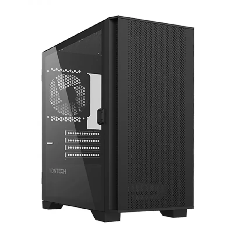 Case per PC Montech AIR 100 LITE Desktop nero
